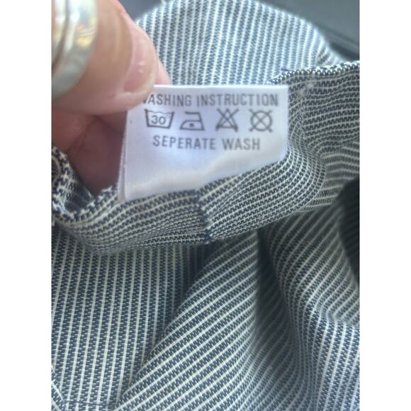 Good & Plenty Railroad Engineer Hat Cap Vintage Blue White Adult Adjustable - Picture 7 of 8